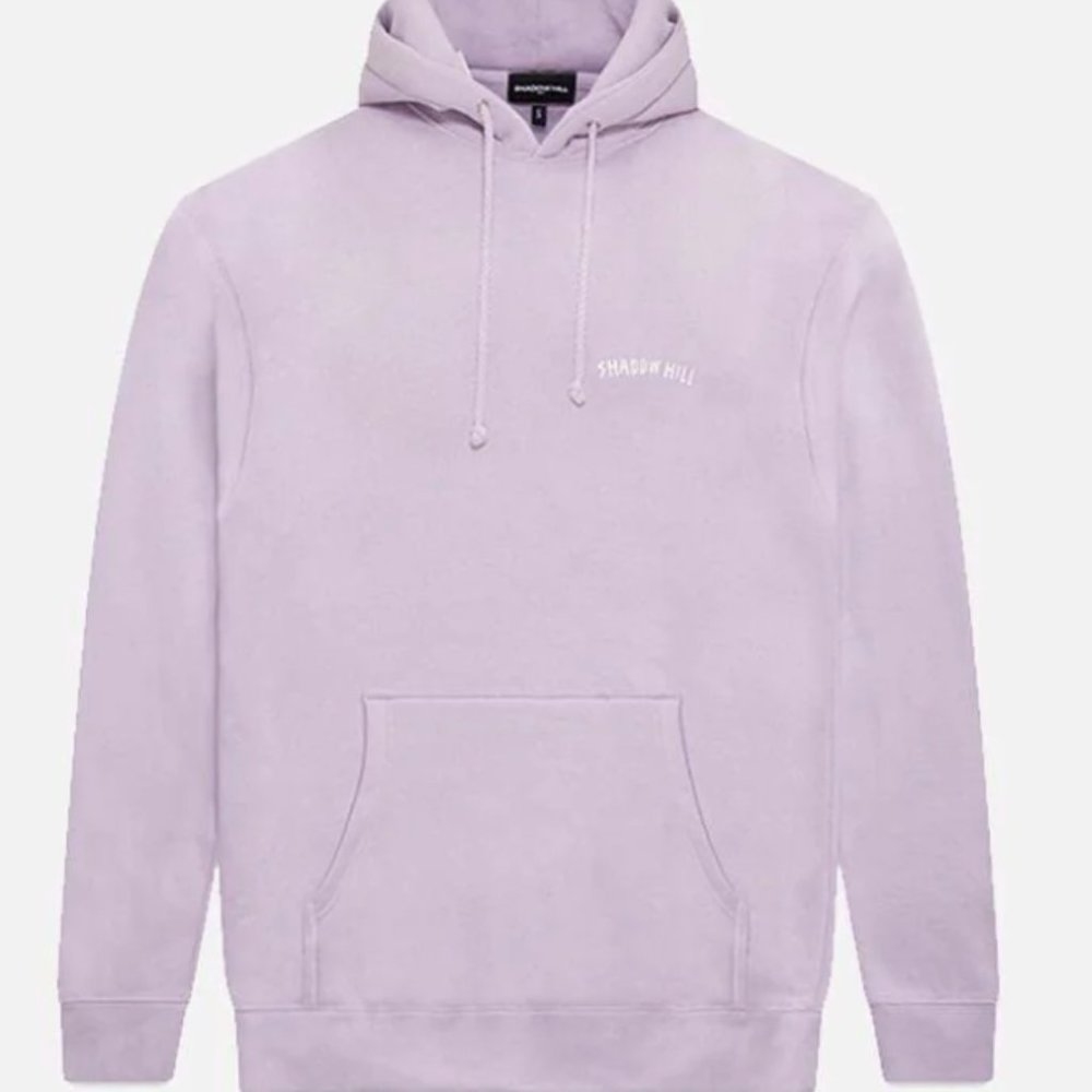SHADOW HILL Purple Crystal Hoodie
